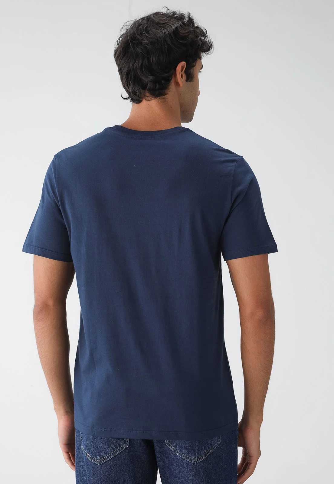 CAMISETA MASC LETREIRO VERMELHO - Imagem 4