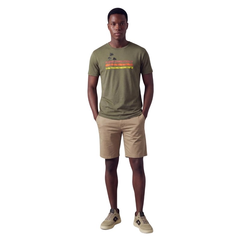 CAMISETA ESTAMPADA PALM WATER