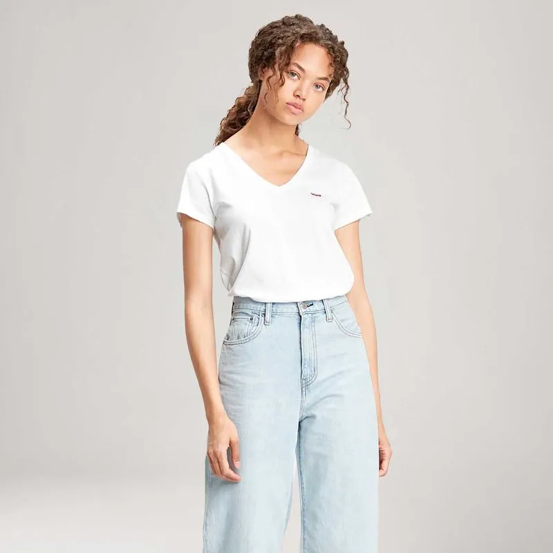 CAMISETA FEM BÁSICA GOLA V