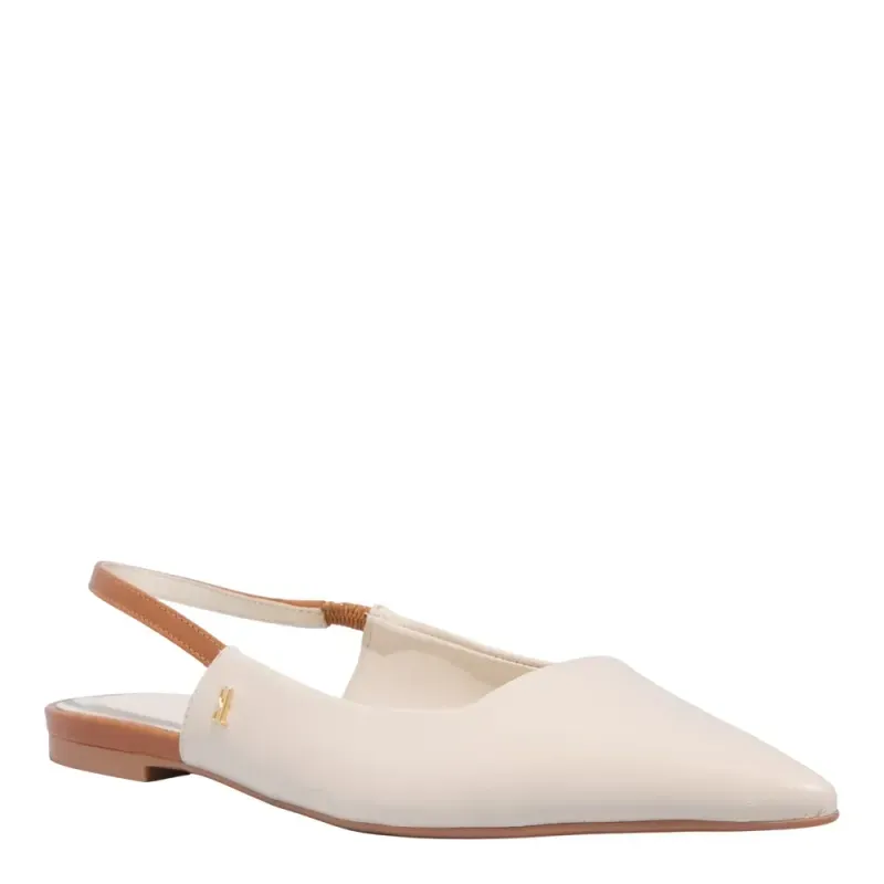 MULE COURO SLINGBACK