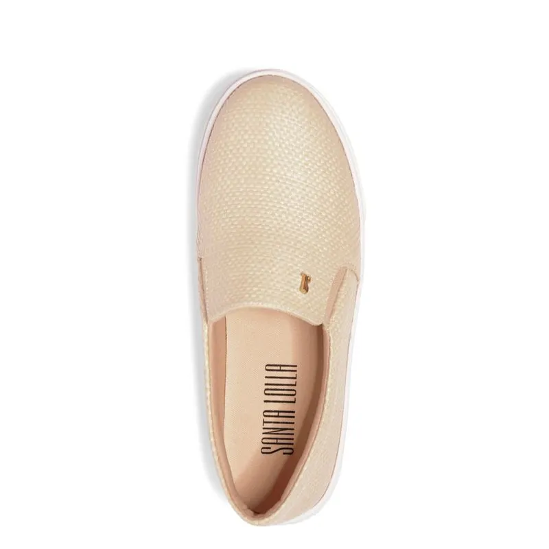 SLIP ON SOLA BAIXA NATURAL - Imagem 4