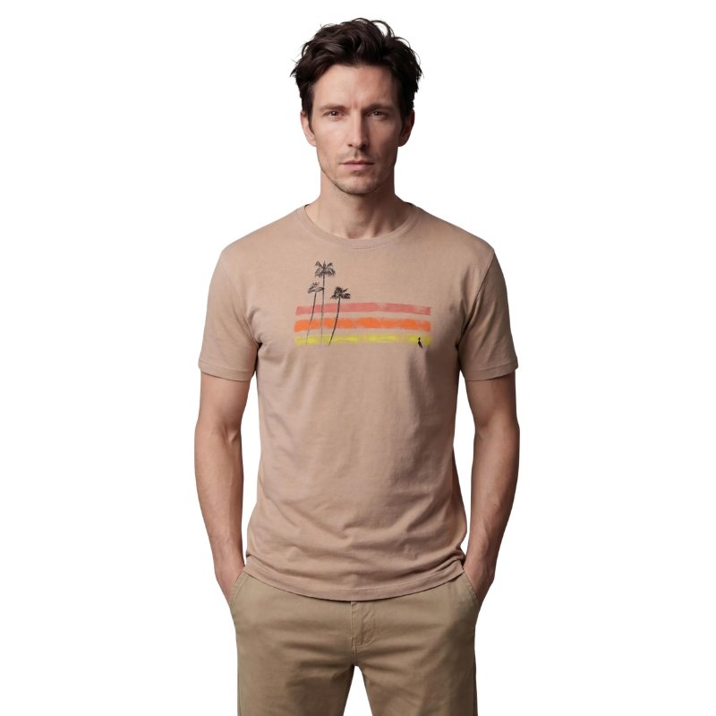 CAMISETA ESTAMPADA PALM WATER