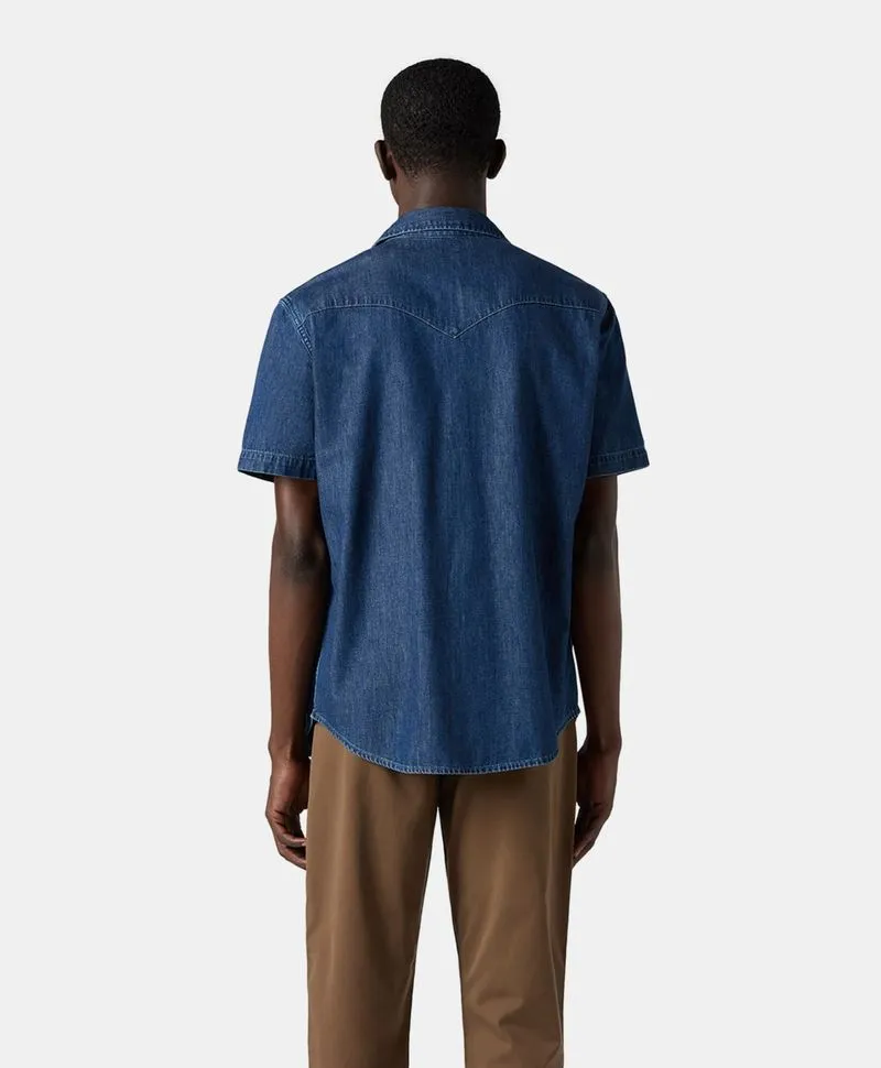 CAMISA MASC JEANS MÉDIO - Imagem 3