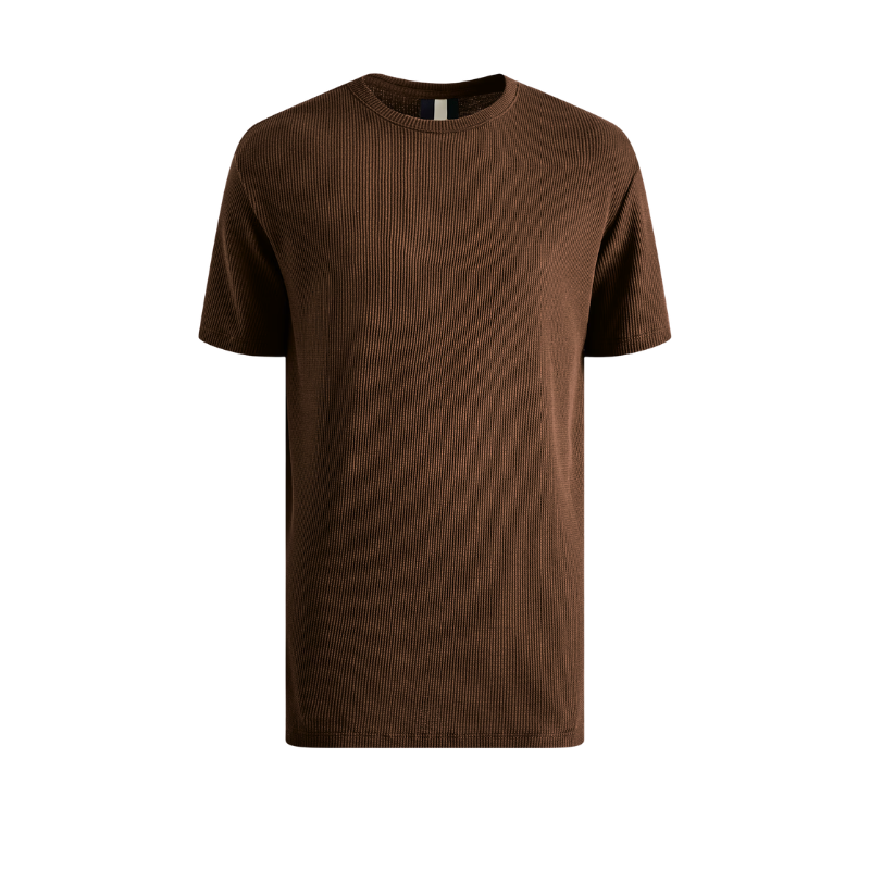 CAMISETA REGULAR WAFFLE