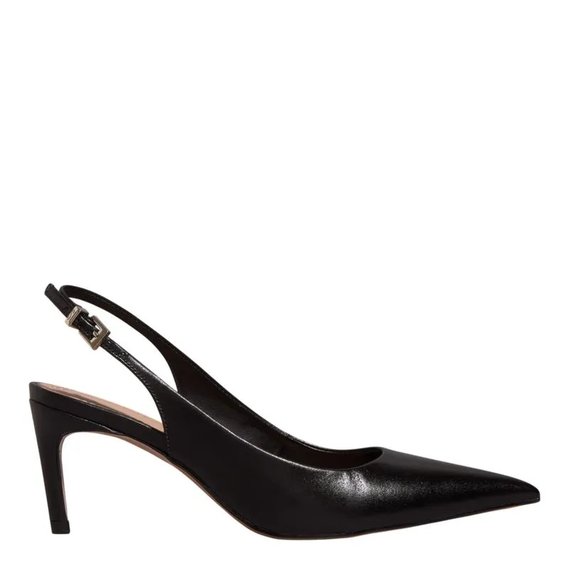 SCARPIN SLINGBACK COURO