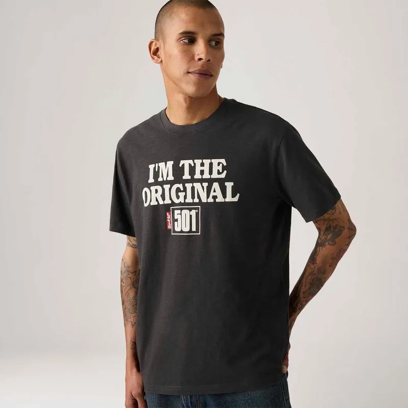 CAMISETA MASC I´M THE ORIGINAL 501 - Imagem 4