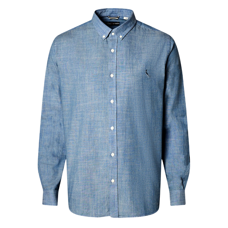 CAMISA ML CHAMBRAY - Imagem 6