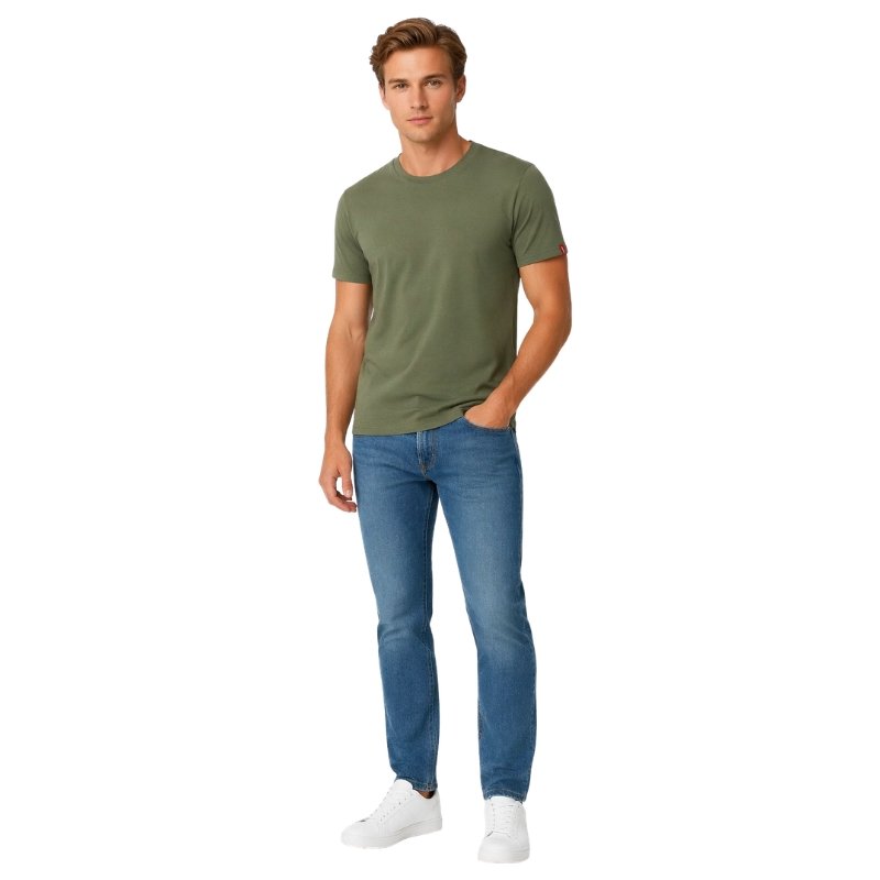 CAMISETA MASC BASICA SLIM