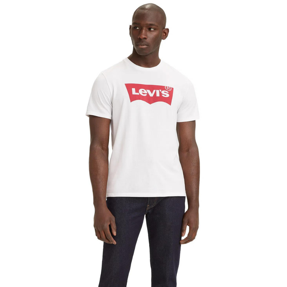 CAMISETA MASC LETREIRO VERMELHO
