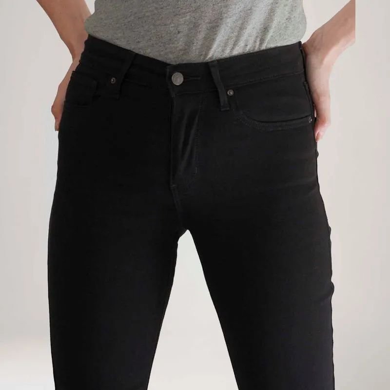 CALCA FEM 725 CINTURA ALTA JEANS - Imagem 2