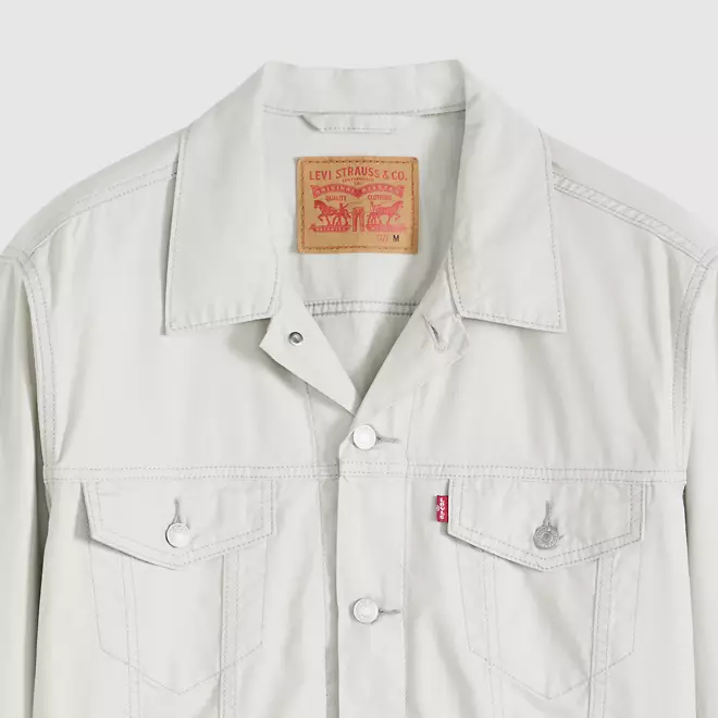 JAQUETA MASC TRUCKER OFF WHITE - Imagem 6