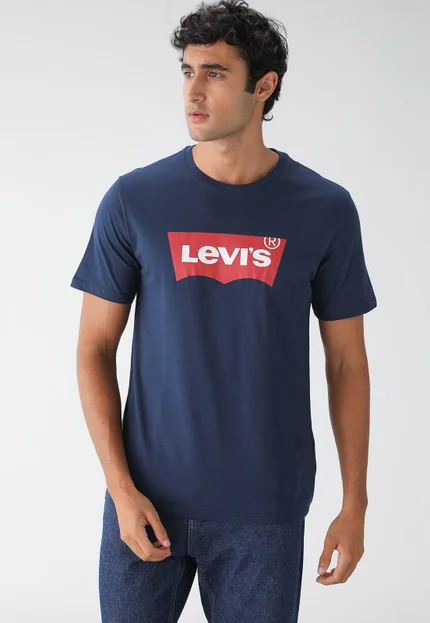 CAMISETA MASC LETREIRO VERMELHO