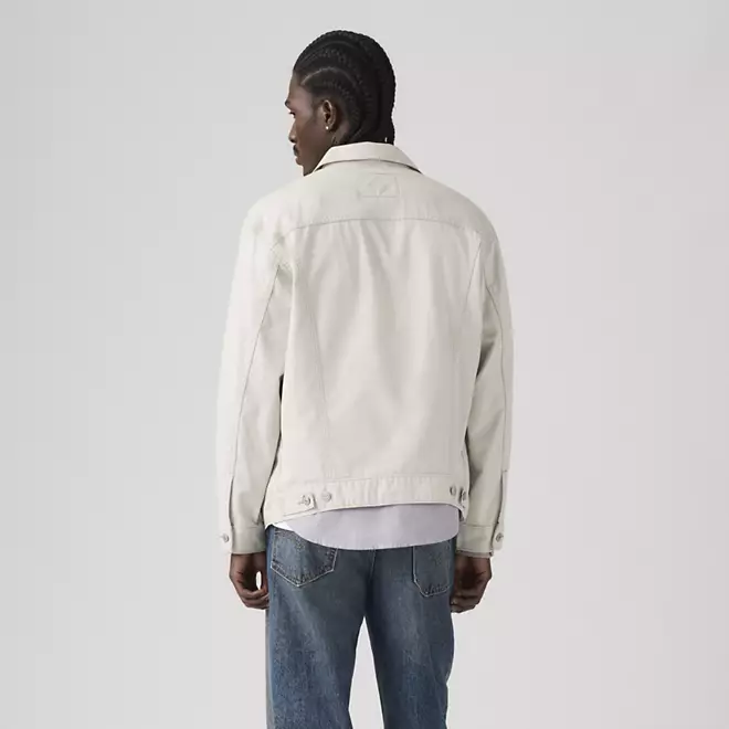 JAQUETA MASC TRUCKER OFF WHITE - Imagem 4