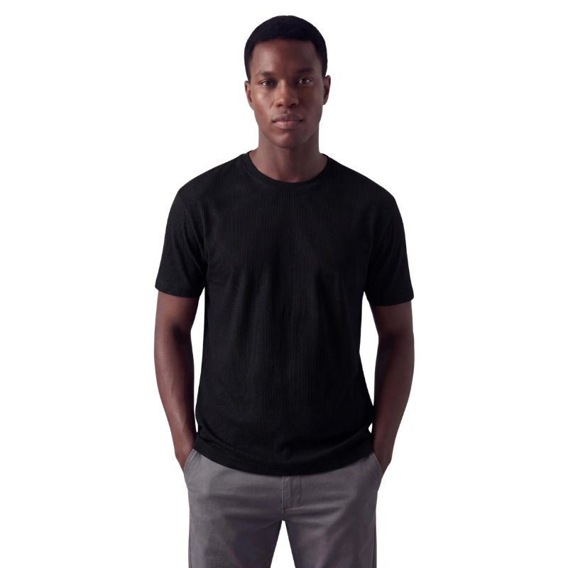 CAMISETA REGULAR WAFFLE