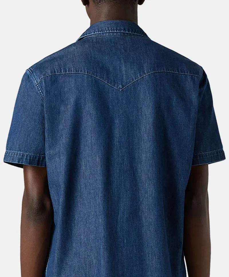 CAMISA MASC JEANS MÉDIO - Imagem 4