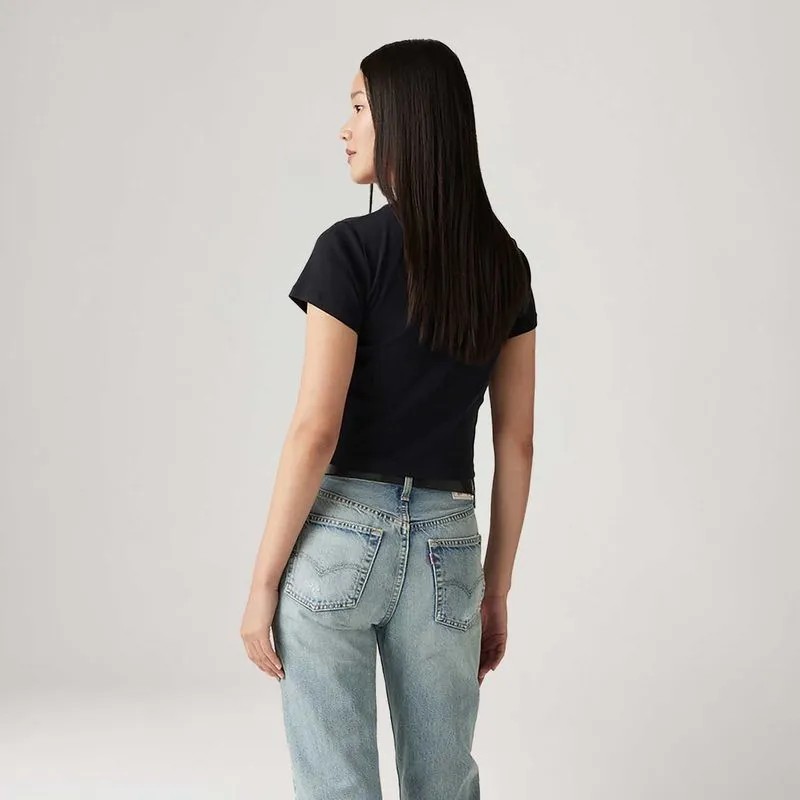 CROPPED ALGODÃO PRETO - Imagem 4
