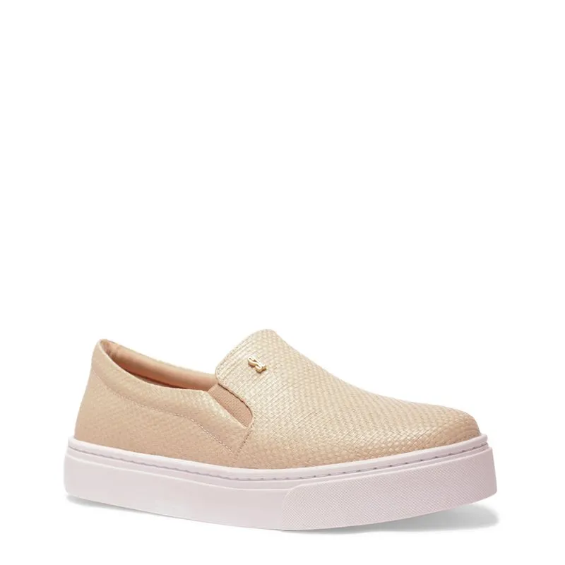 SLIP ON SOLA BAIXA NATURAL