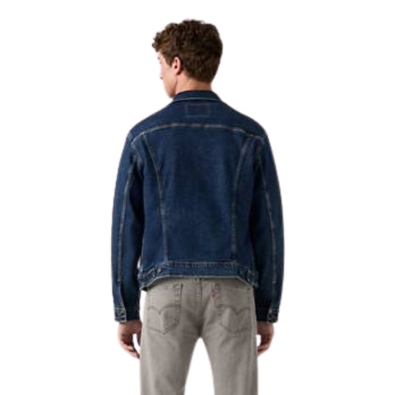 JAQUETA MASC TRUCKER JEANS MARINHO