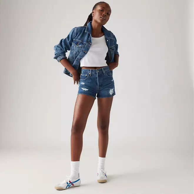 SHORT FEM 501 ORIGINAL JEANS
