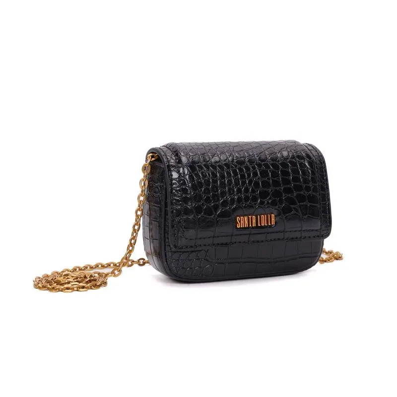 BOLSA COM CAIXA CROCO - Imagem 10