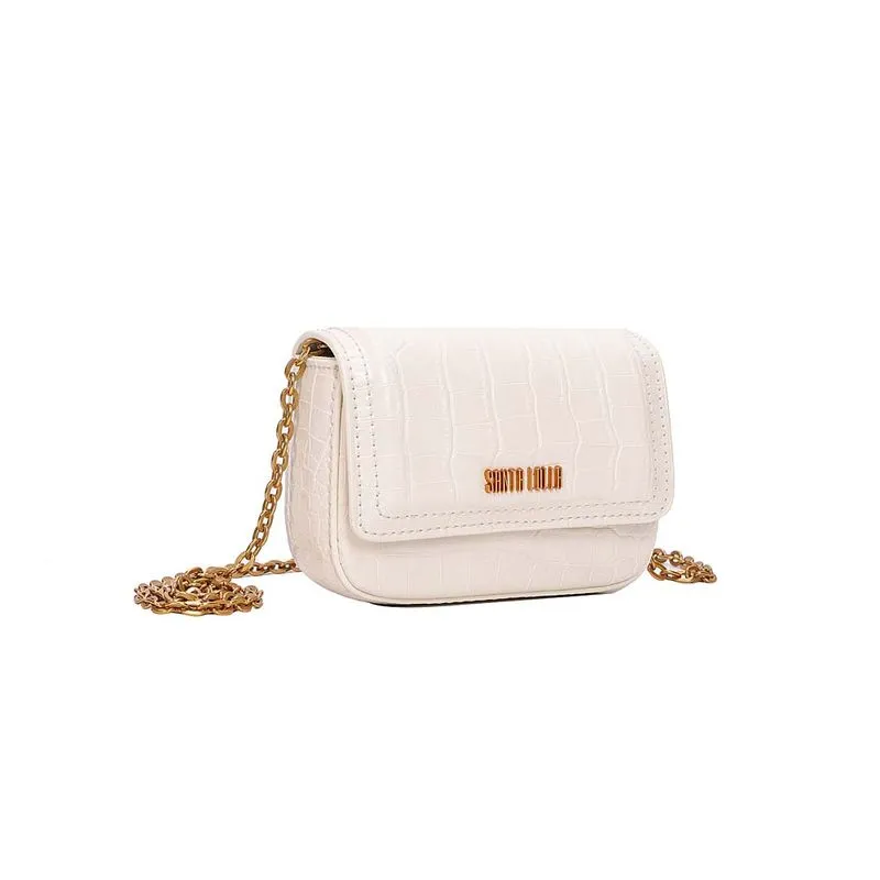 BOLSA COM CAIXA CROCO - Imagem 3