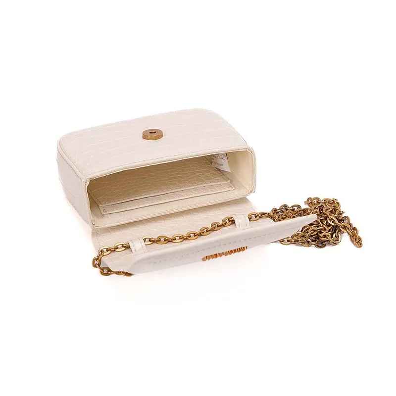 BOLSA COM CAIXA CROCO - Imagem 8
